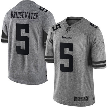 Teddy Bridgewater Minnesota Vikings gray Limited jersey