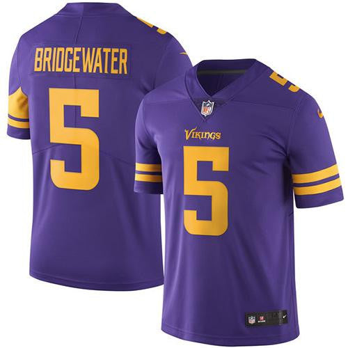 Teddy Bridgewater Minnesota Vikings purple Limited jersey