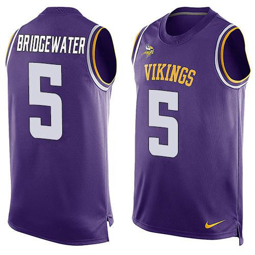 Teddy Bridgewater Minnesota Vikings purple Limited jersey