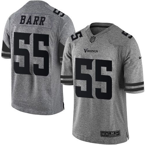 Anthony Barr Minnesota Vikings gray Limited jersey
