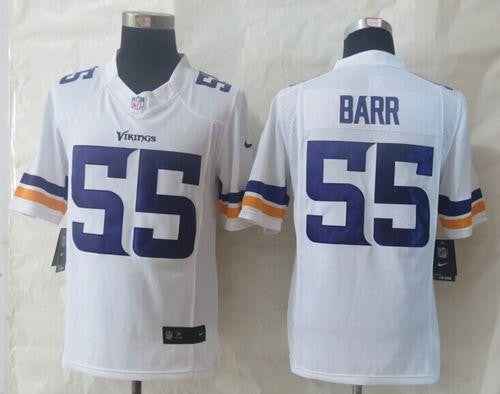 Anthony Barr Minnesota Vikings white Limited jersey