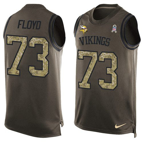 Sharrif Floyd Minnesota Vikings green Salute To Service jersey