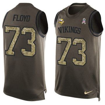 Sharrif Floyd Minnesota Vikings green Salute To Service jersey