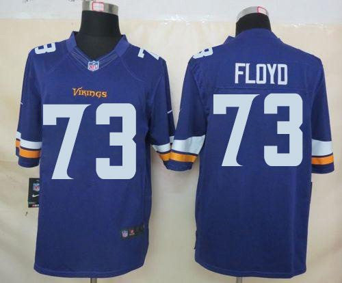 Sharrif Floyd Minnesota Vikings purple Limited jersey