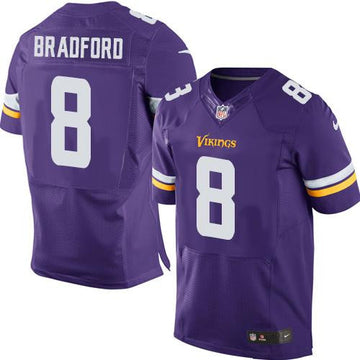Sam Bradford Minnesota Vikings purple Elite jersey