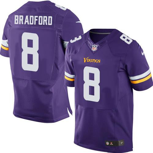 Sam Bradford Minnesota Vikings purple Elite jersey