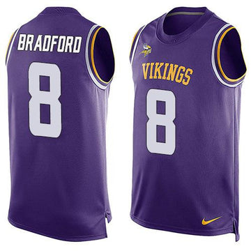 Sam Bradford Minnesota Vikings purple Limited jersey