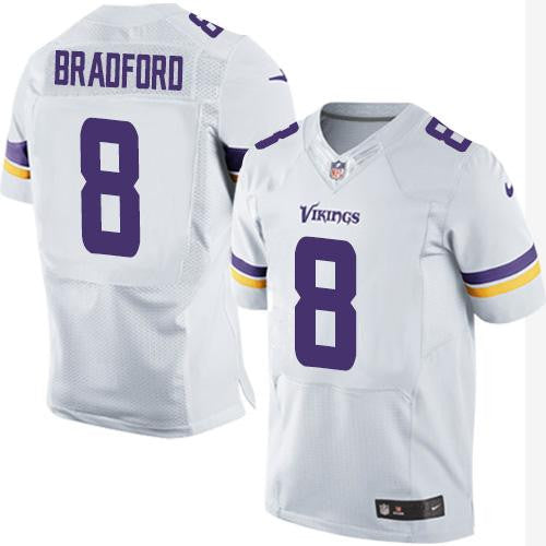 Sam Bradford Minnesota Vikings white Elite jersey