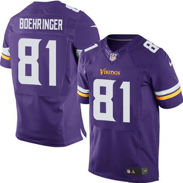Moritz Boehringer Minnesota Vikings purple Elite jersey