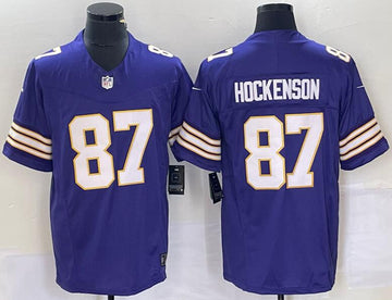 TJ Hockenson Minnesota Vikings purple Limited jersey