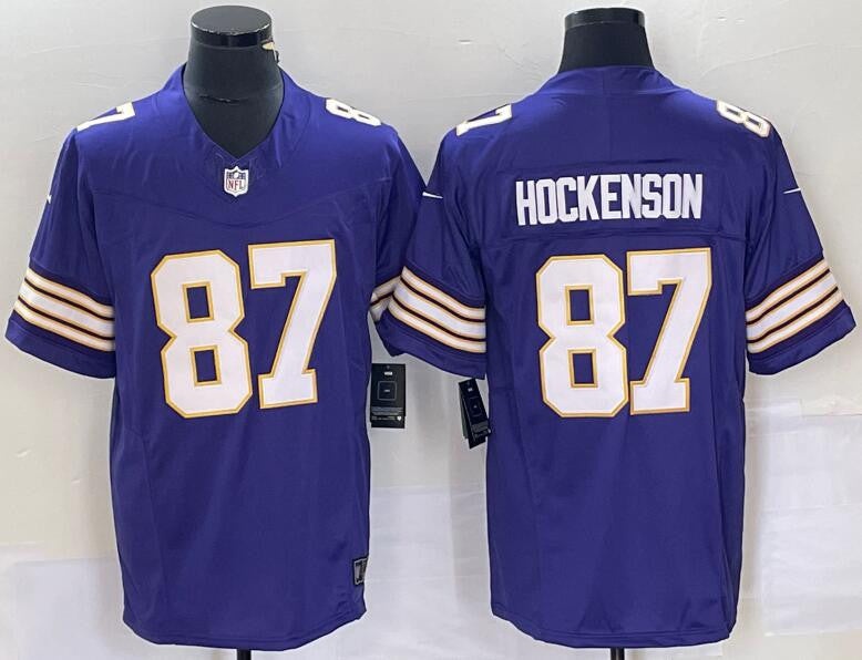 TJ Hockenson Minnesota Vikings purple Limited jersey