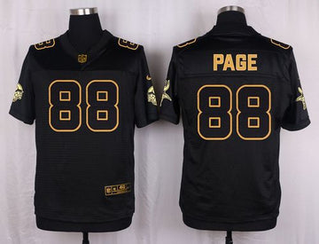 Alan Page Minnesota Vikings black Pro Line jersey