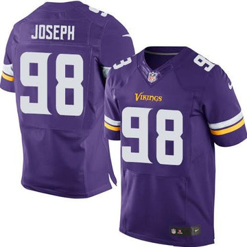 Linval Joseph Minnesota Vikings purple Elite jersey