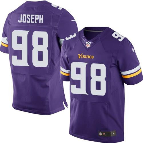 Linval Joseph Minnesota Vikings purple Elite jersey