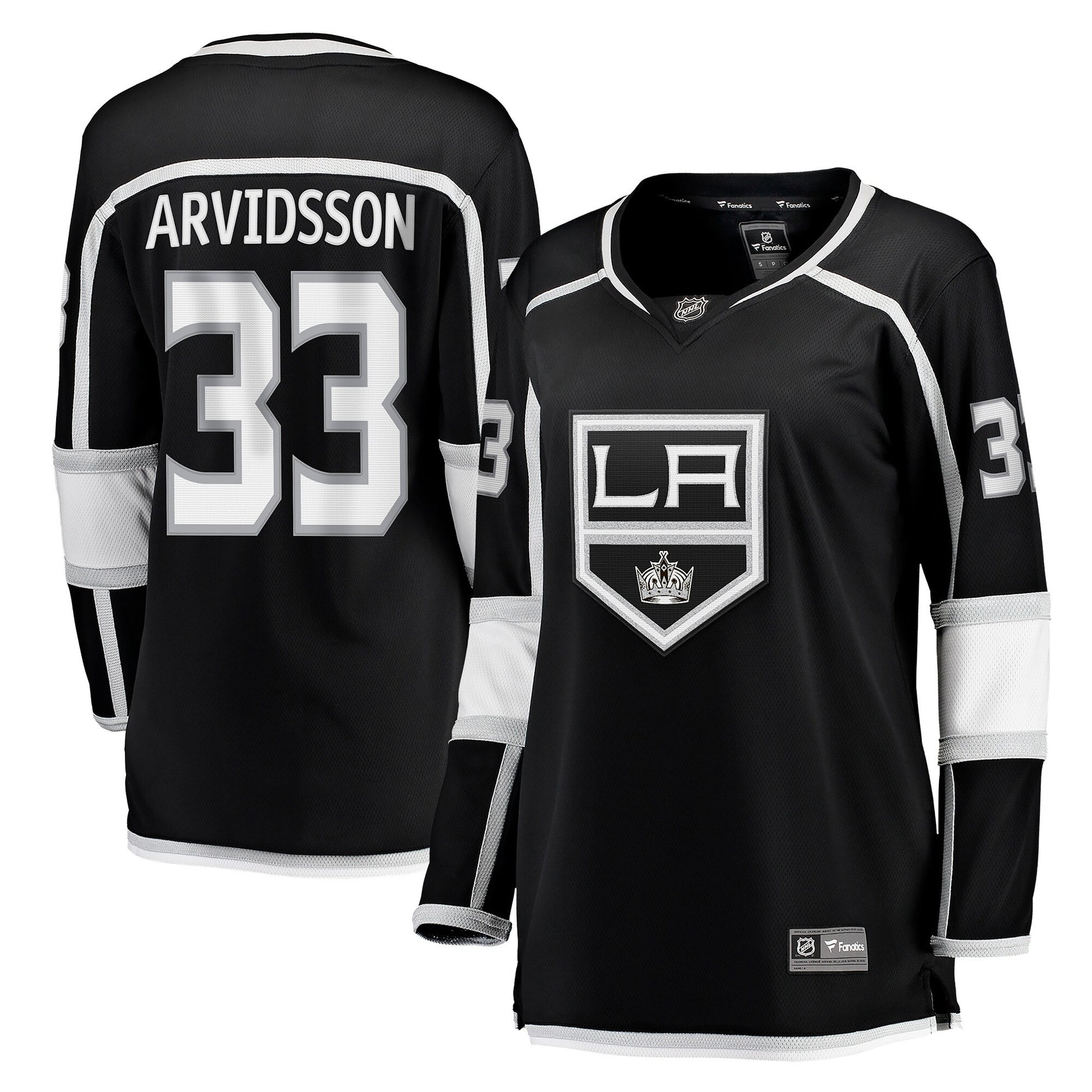 Viktor Arvidsson Los Angeles Kings black Home jersey