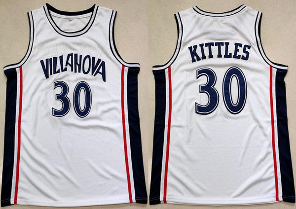 Kerry Kittles Villanova Wildcats white jersey