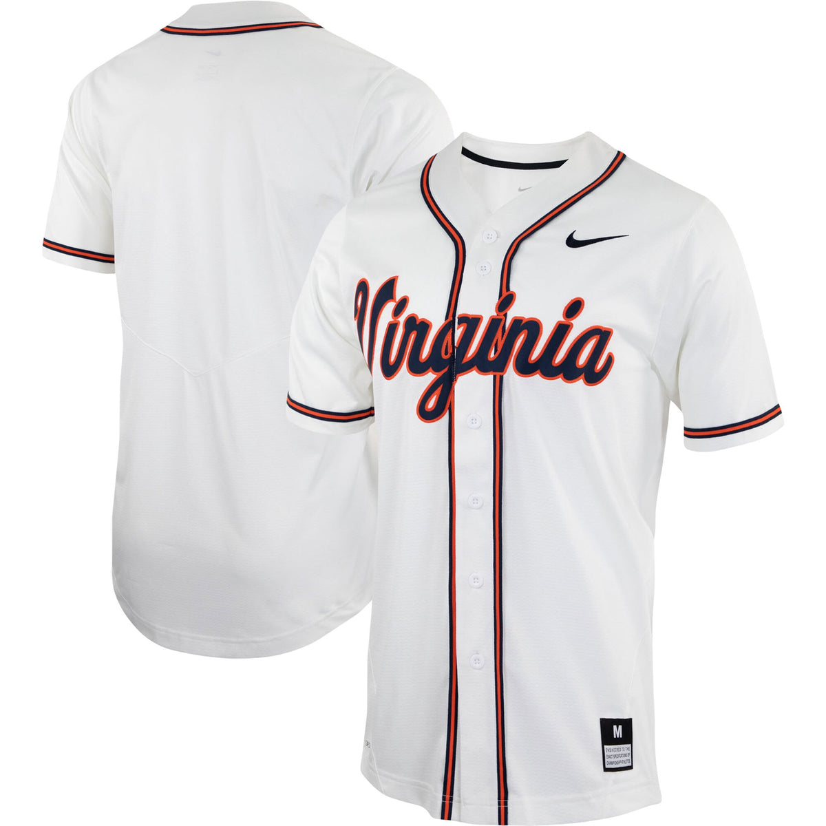 Virginia Cavaliers white jersey