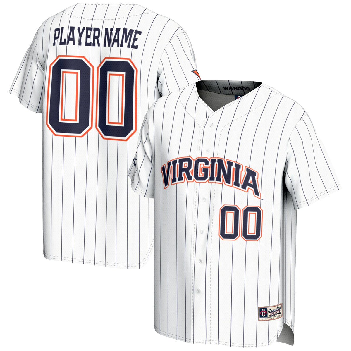 Virginia Cavaliers white jersey