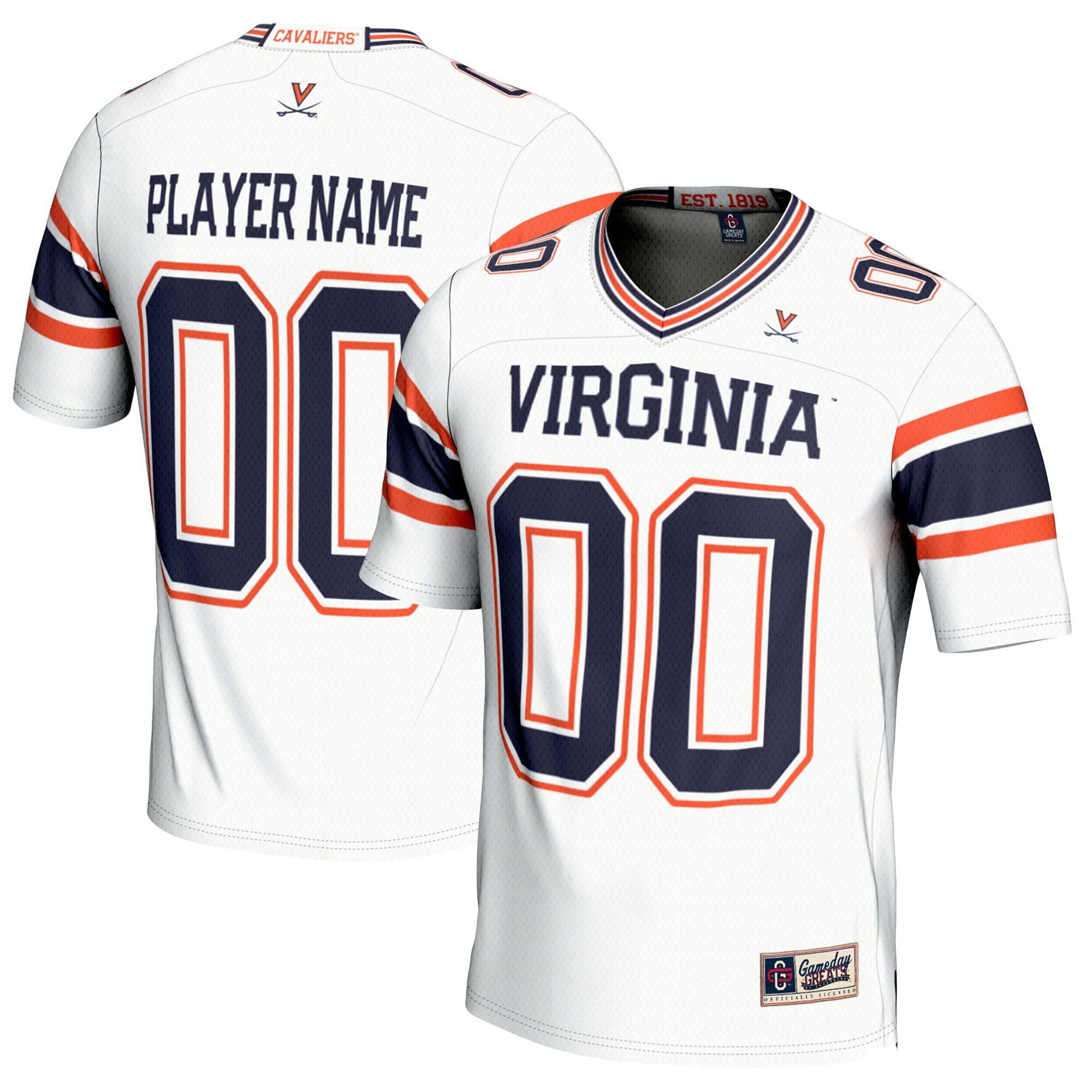 Virginia Cavaliers white jersey