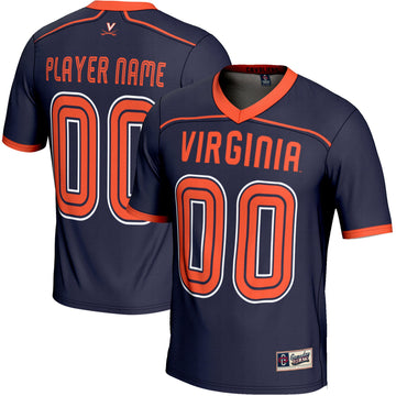 Lacrosse Virginia Cavaliers navy jersey