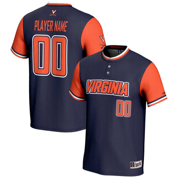 Softball Virginia Cavaliers navy jersey