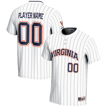 Softball Virginia Cavaliers white jersey