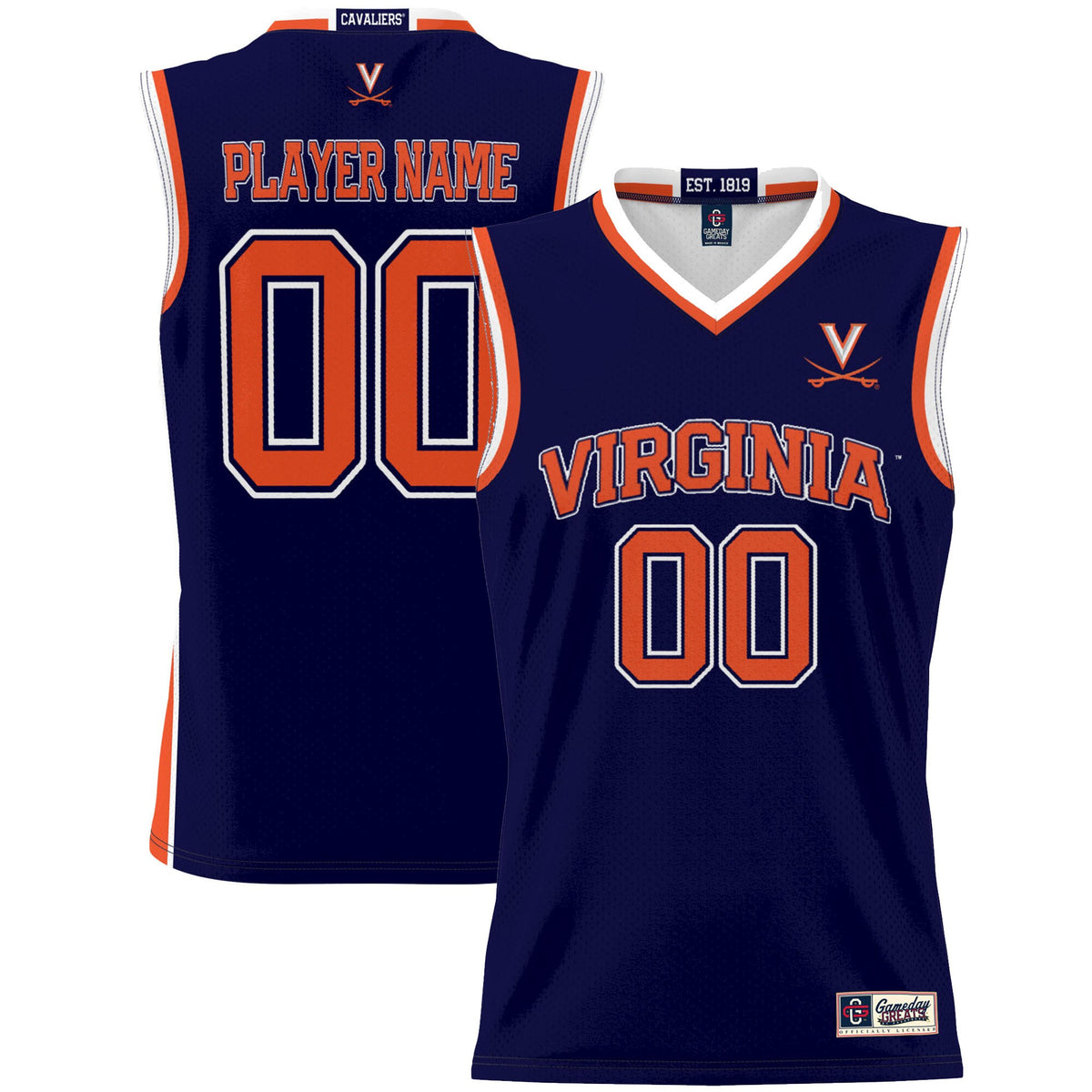 Virginia Cavaliers navy jersey