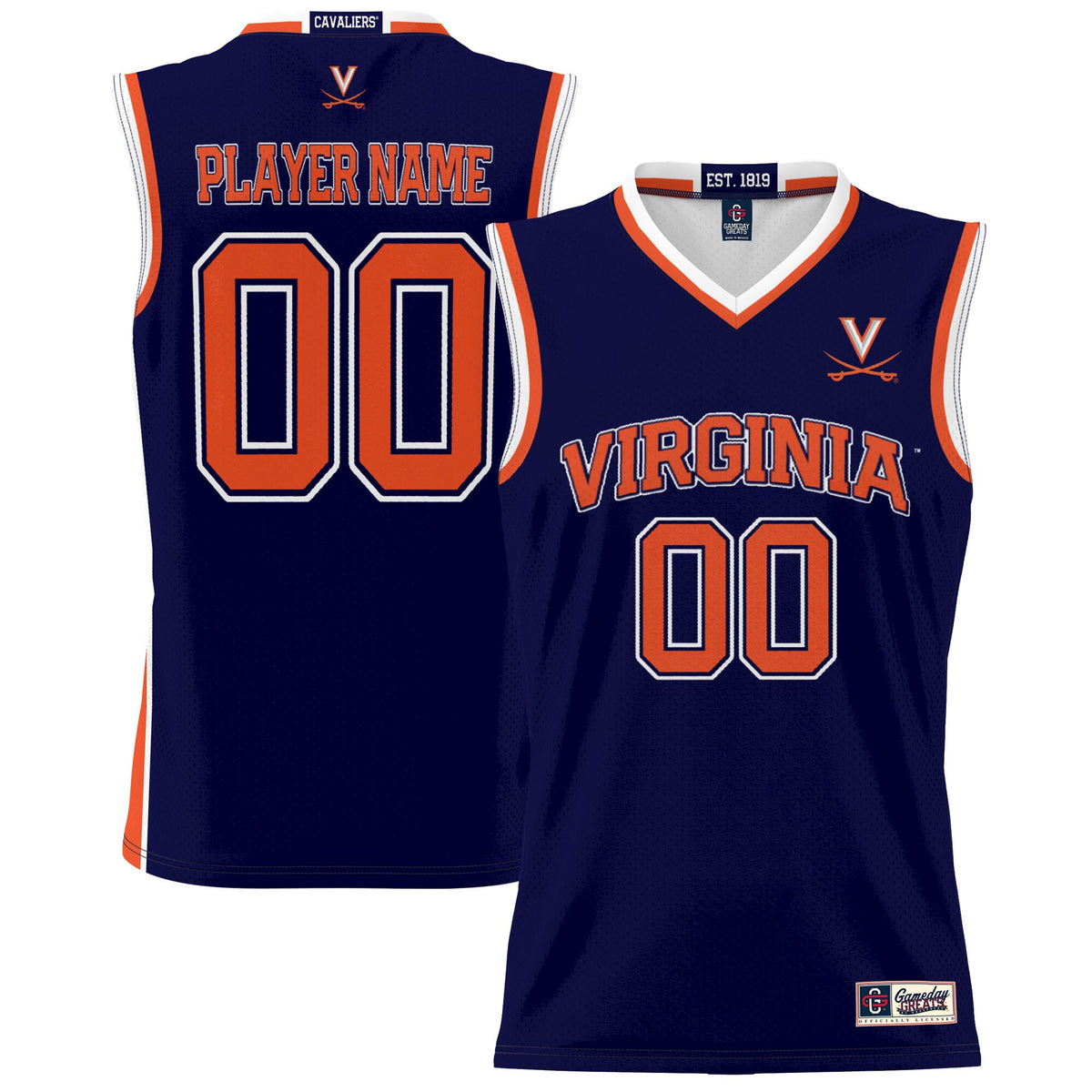 Virginia Cavaliers navy jersey