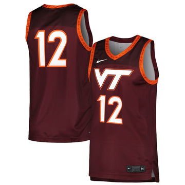 Virginia Tech Hokies maroon jersey
