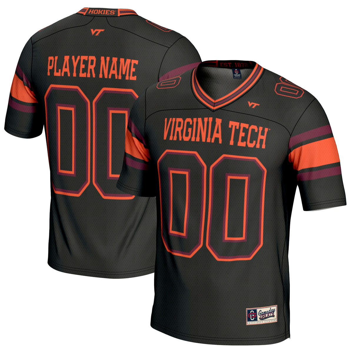 Virginia Tech Hokies black jersey