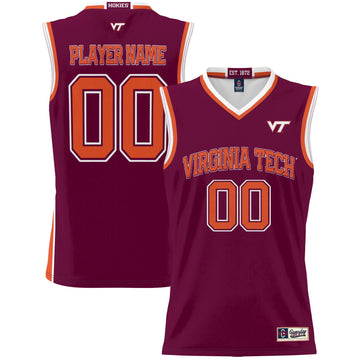 Virginia Tech Hokies maroon jersey