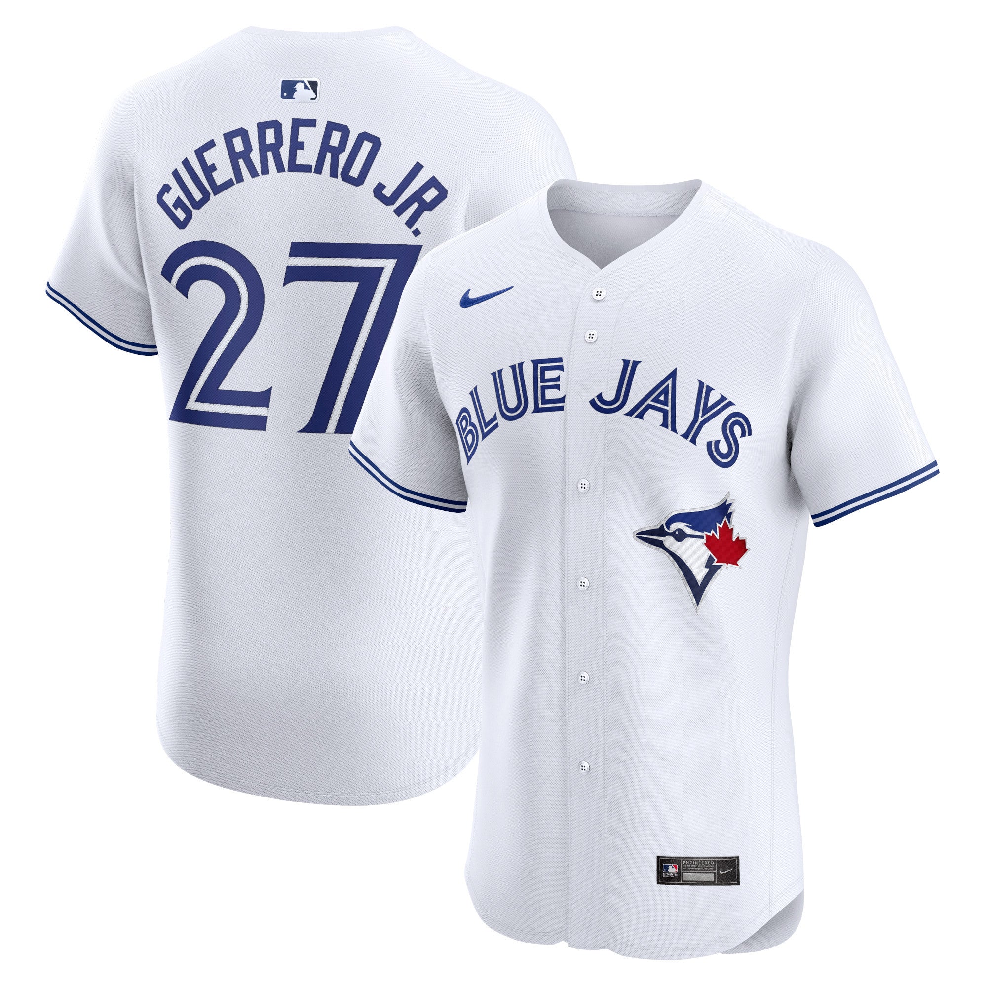 Vladimir Guerrero Jr Toronto Blue Jays white Elite jersey