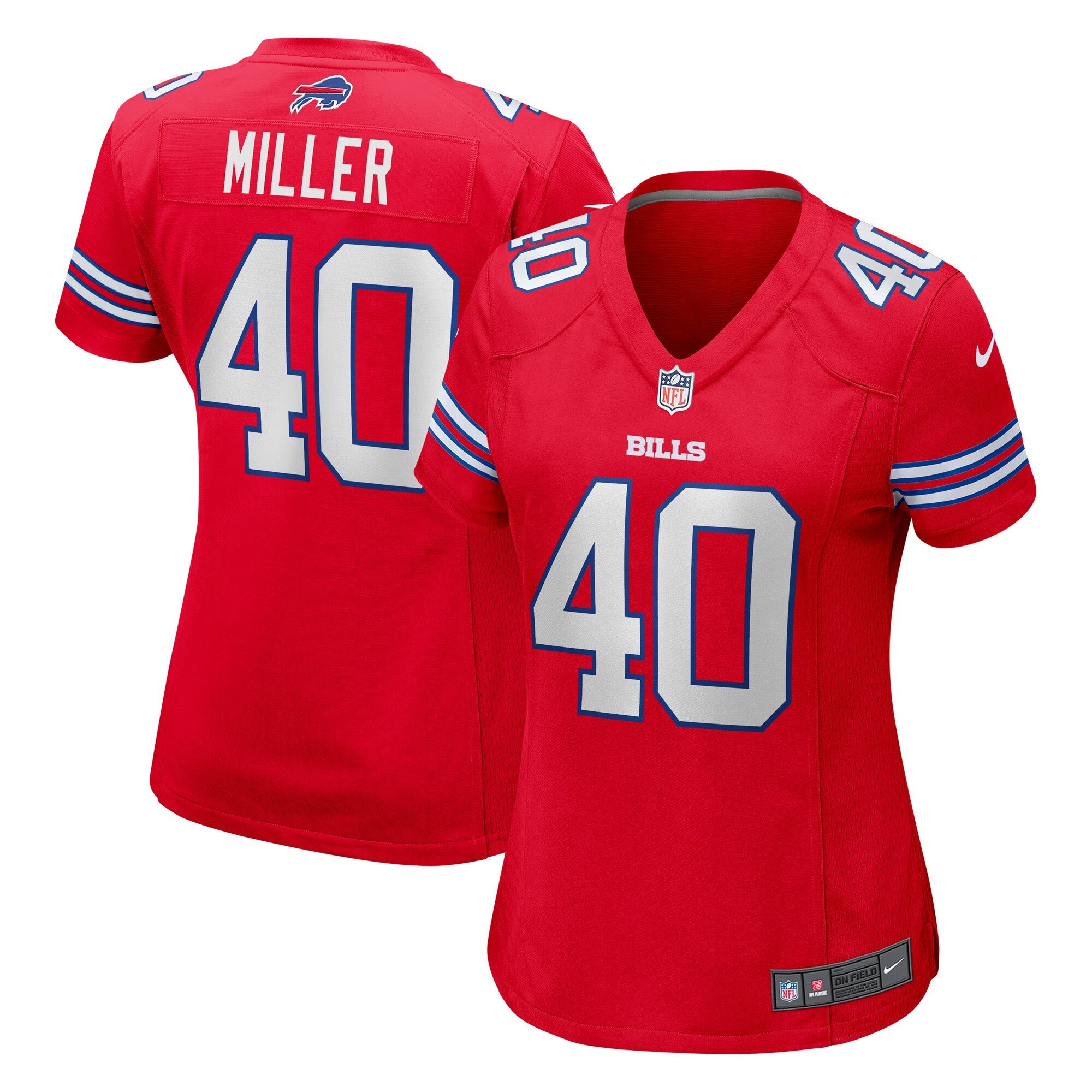 Von Miller Buffalo Bills red jersey