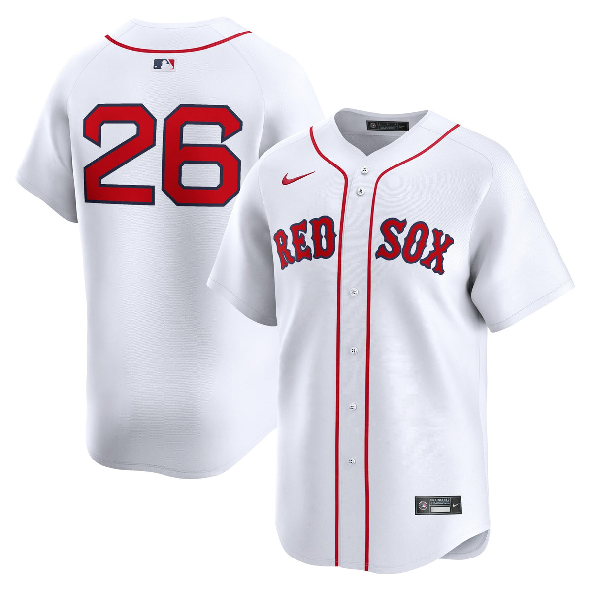 Wade Boggs Boston Red Sox white Limited jersey