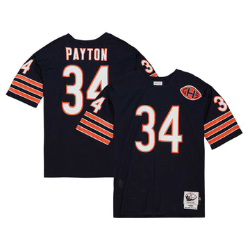 Walter Payton Chicago Bears navy Throwback jersey