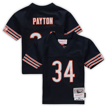 Walter Payton Chicago Bears navy jersey