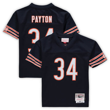 Walter Payton Male Preschool Chicago Bears navy jersey