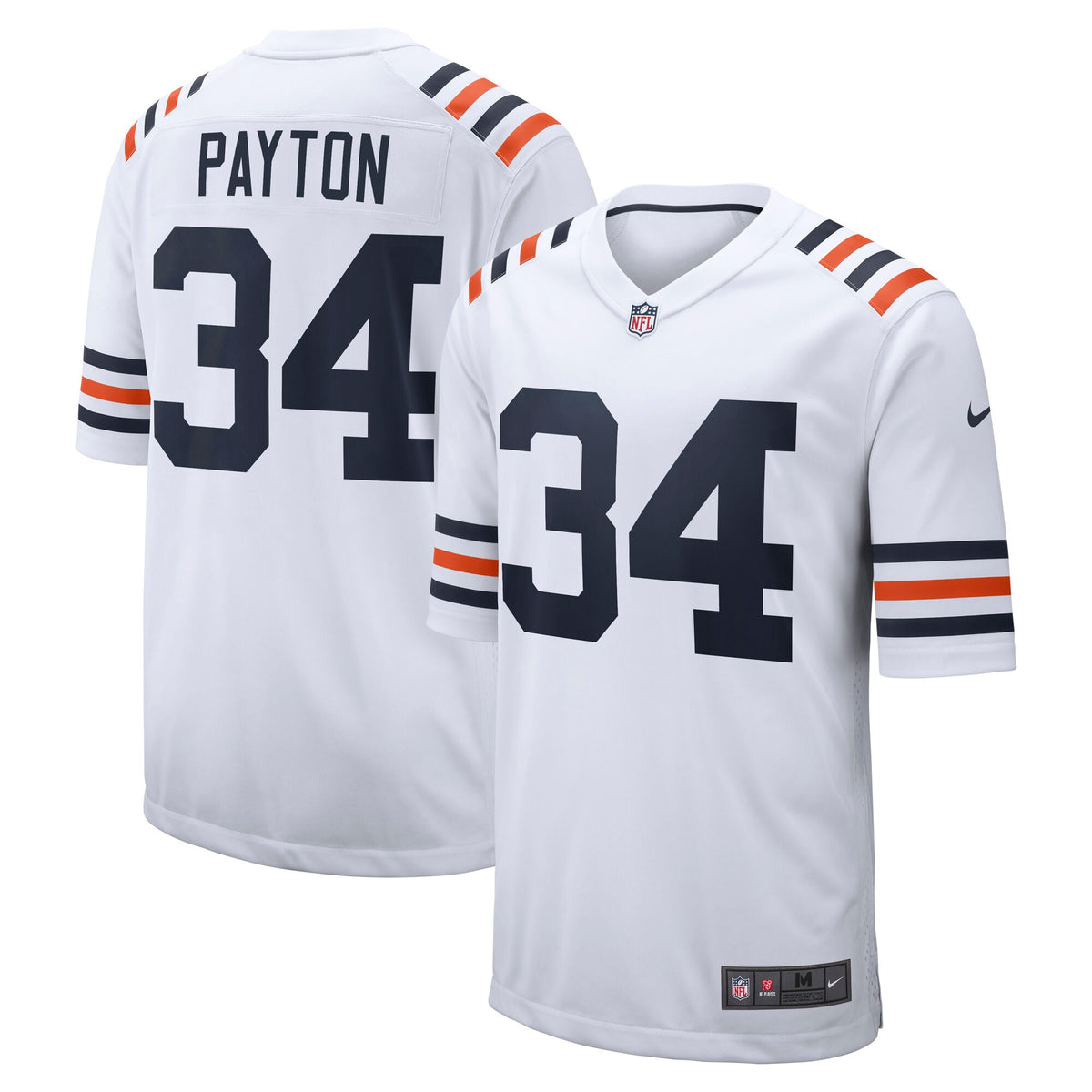 Walter Payton Chicago Bears white jersey