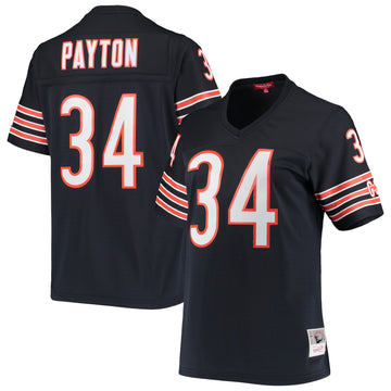 Walter Payton Chicago Bears navy jersey