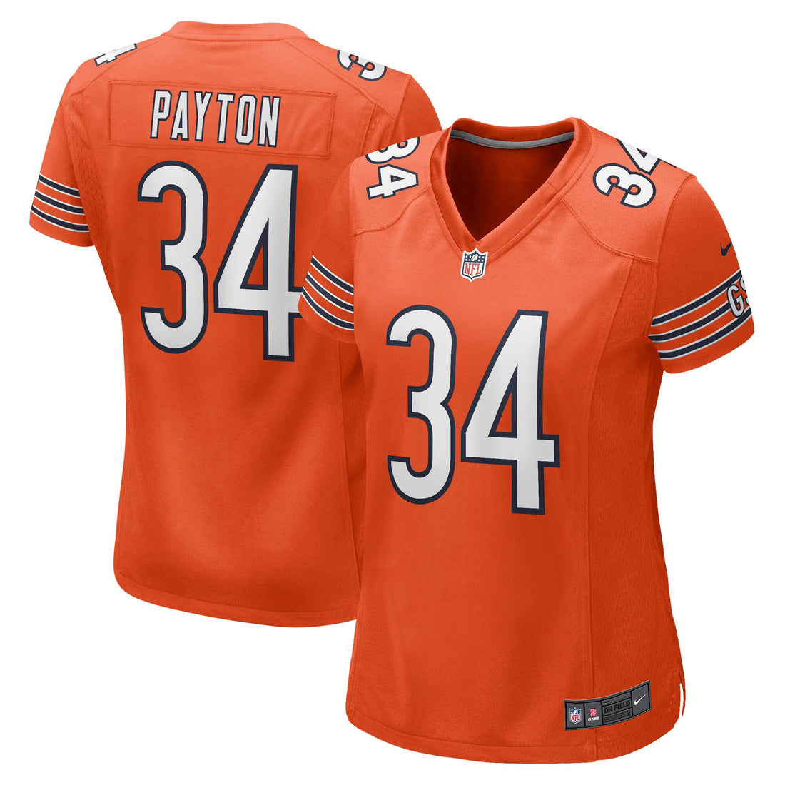 Walter Payton Chicago Bears orange jersey
