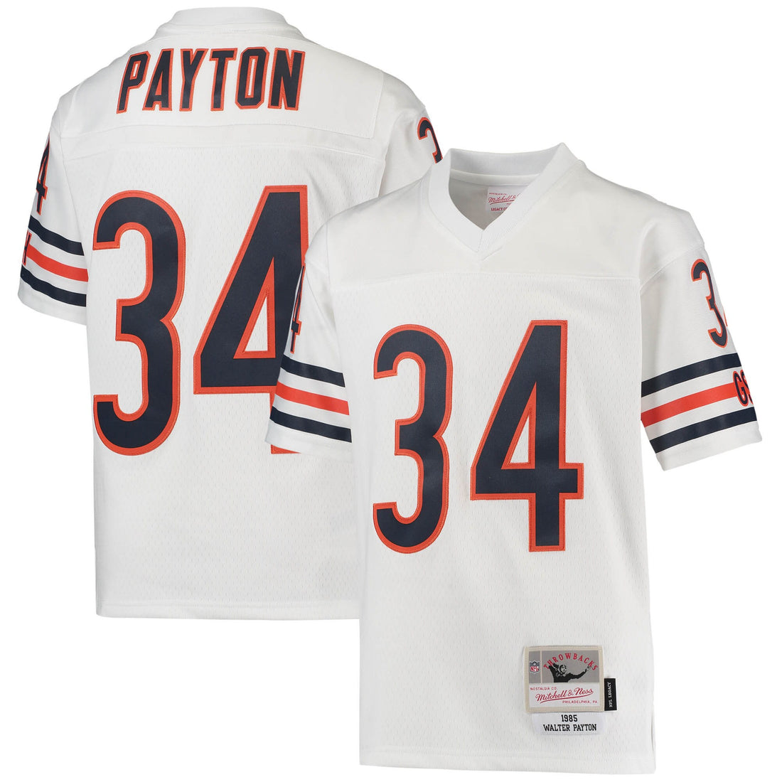 Walter Payton Chicago Bears white jersey