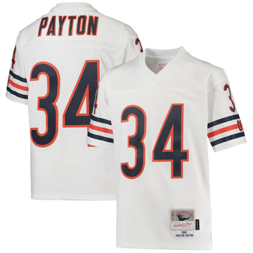 Walter Payton Chicago Bears white jersey