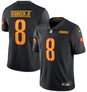 Brian Robinson Jr Washington Commanders black Limited jersey