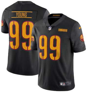 Chase Young Washington Commanders black Limited jersey