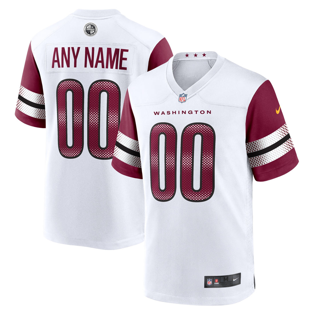 Washington Commanders white Game jersey