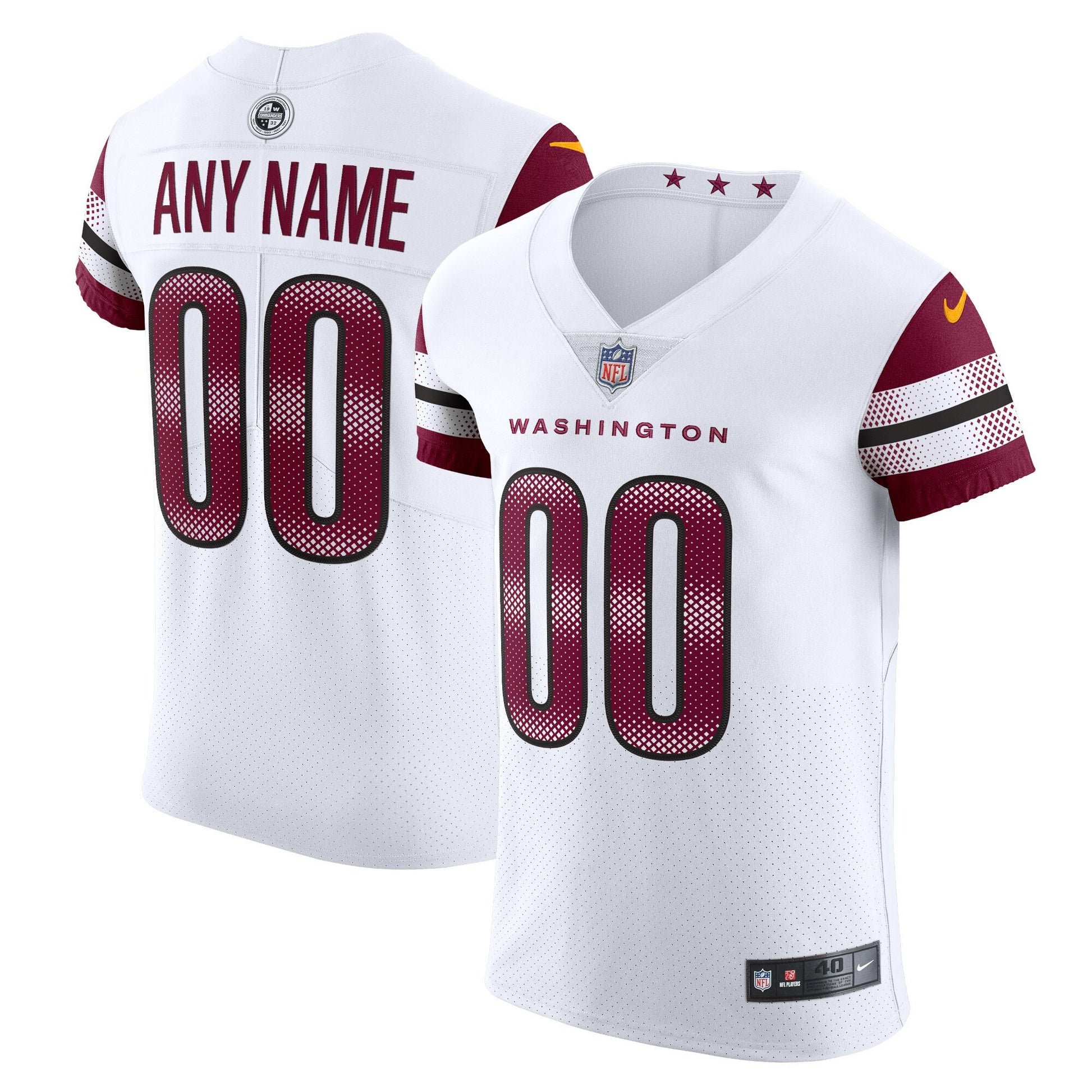 Washington Commanders white Untouchable jersey