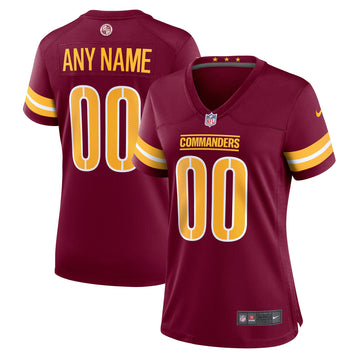 Washington Commanders burgundy Game jersey