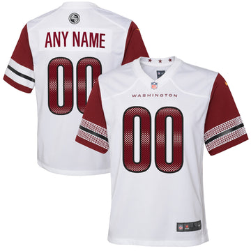 Washington Commanders white Game jersey