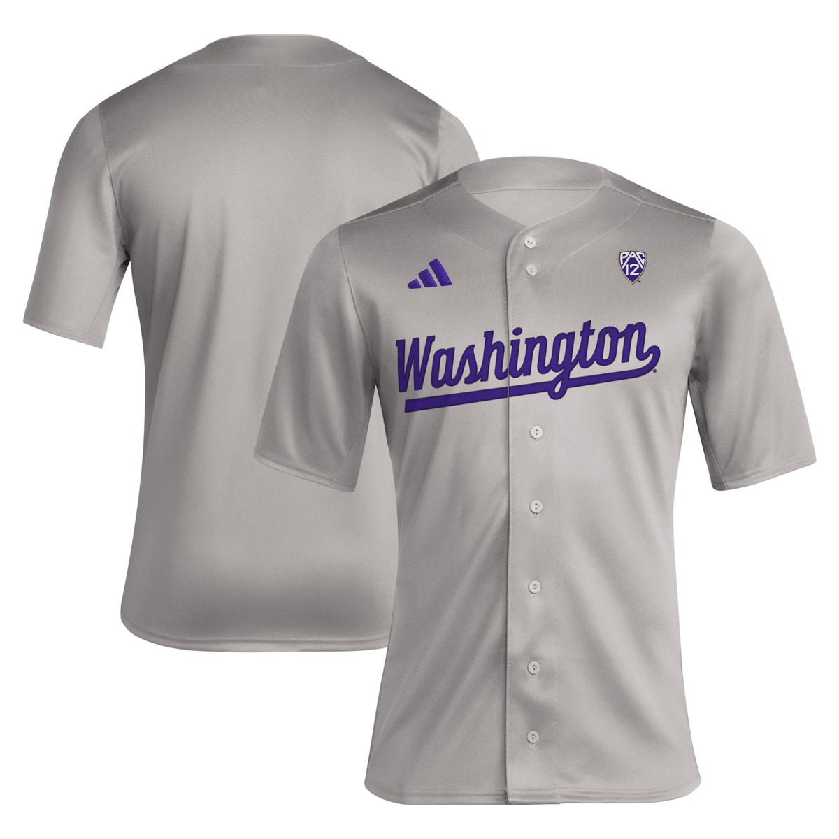 Washington Huskies gray jersey