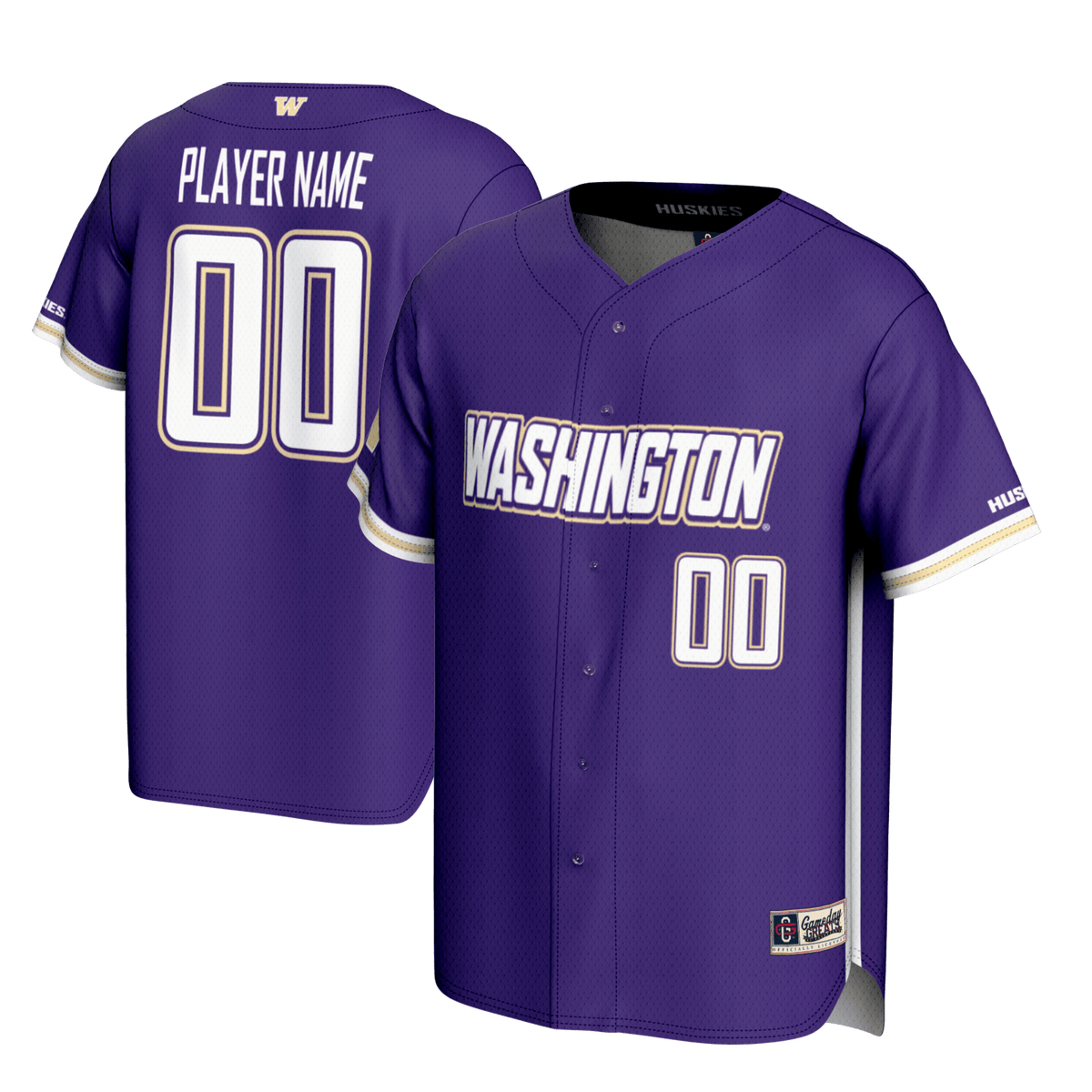 Washington Huskies purple jersey